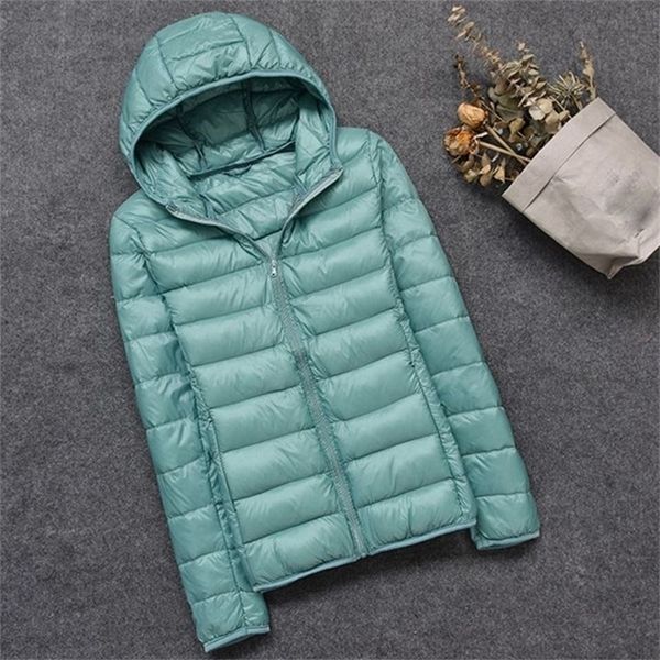 winter womens longsleeved jacket warm coat y201012, Black