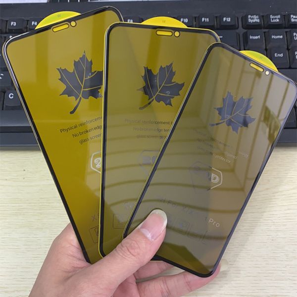 Image of Screen Protector For iPhone 15 Pro Max 14 Plus 13 Mini 12 11 XS XR X 8 7 SE 20D Privacy Tempered Glass Private Anti Spy Glare Full Glue Cover Curved Premium Film Guard