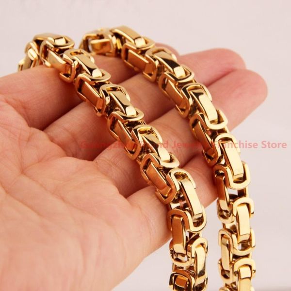chains arrival 7-40'' choosing 8mm mens jewelry gold color stainless steel byzantine chain necklace hains, Silver
chains arrival 7-40'' choosing 8mm mens jewelry gold color stainless steel byzantine chain necklace hains, Silver