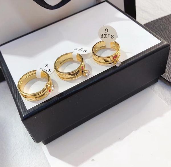 fashion women ring classic crystal jewelry brand ring designers women's luxury ornaments social wedding memorial day gift, Silver
fashion women ring classic crystal jewelry brand ring designers women's luxury ornaments social wedding memorial day gift, Silver