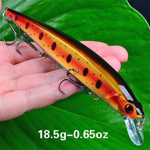 1pcs 14cm 18 5g 3d bionic minnow fishing lure hard bait with 3 hooks tackle eyes 220801
1pcs 14cm 18 5g 3d bionic minnow fishing lure hard bait with 3 hooks tackle eyes 220801