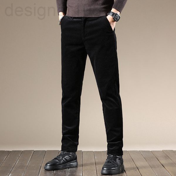 men's pants designer men's corduroy casual pants spring and autumn loose straight tube elastic slim fit trend asit, Black
men's pants designer men's corduroy casual pants spring and autumn loose straight tube elastic slim fit trend asit, Black