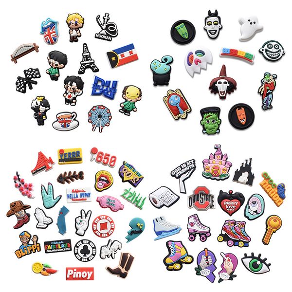 fast delivery wholesale cartoon pvc shoe charms for clog custom shoes croc charms decoration, White;pink
fast delivery wholesale cartoon pvc shoe charms for clog custom shoes croc charms decoration, White;pink