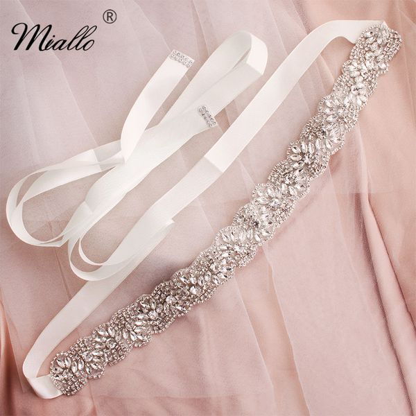 miallo fashion flowers wedding crystal sash handmade bridal belt wedding dress accessories diamonds belt for bride, White
miallo fashion flowers wedding crystal sash handmade bridal belt wedding dress accessories diamonds belt for bride, White