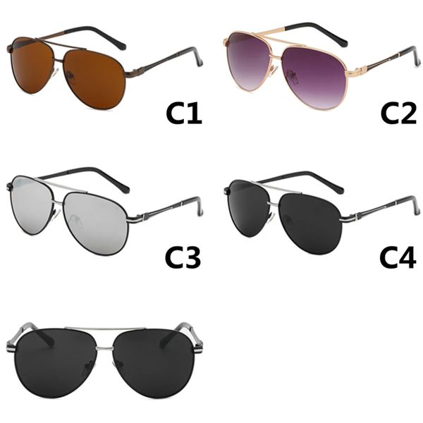 classic men metal frame sunglasses sport driving uv400 protection pilot shades designer sun glasses, White;black
classic men metal frame sunglasses sport driving uv400 protection pilot shades designer sun glasses, White;black
