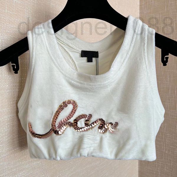 women's knits & tees designer high end 2022 summer new small fragrance high waist vest sequin pattern short suspender women 9p1y, White
women's knits & tees designer high end 2022 summer new small fragrance high waist vest sequin pattern short suspender women 9p1y, White