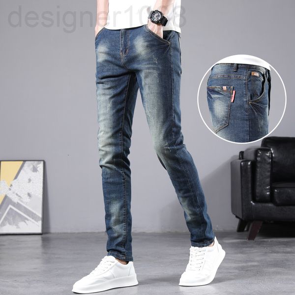 men's jeans designer hong kong summer thin grey jeans men's elastic korean fashion versatile high-end slim small foot casual pants, Blue
men's jeans designer hong kong summer thin grey jeans men's elastic korean fashion versatile high-end slim small foot casual pants, Blue