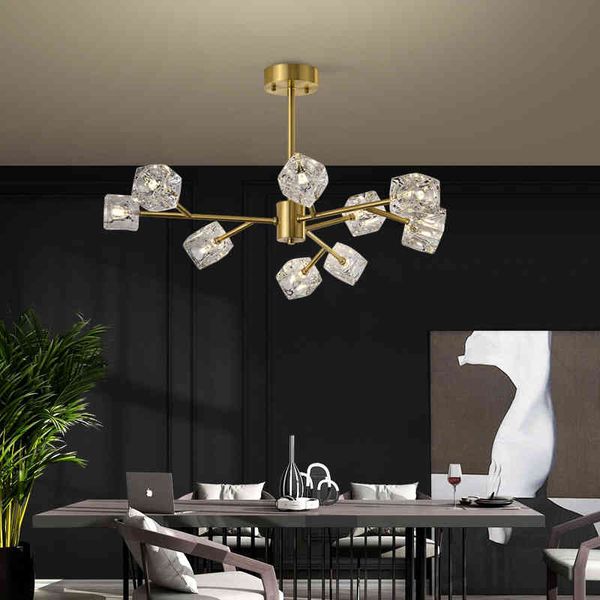 pendant lamps all copper living room chandelier light luxury lamp nordic modern simple creative net red crystal molecular bed
pendant lamps all copper living room chandelier light luxury lamp nordic modern simple creative net red crystal molecular bed