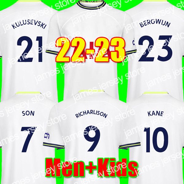 new 21 22 23 kane son kulusevski soccer jerseys tottenham richarlison hojbjerg home 2022 2023 lucas third 3rd football kit shirt purple, Black;yellow
new 21 22 23 kane son kulusevski soccer jerseys tottenham richarlison hojbjerg home 2022 2023 lucas third 3rd football kit shirt purple, Black;yellow