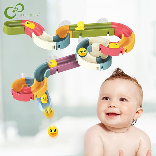 bath toys baby room duck diy track tub kids play water games tool ing shower wall suction set toy for children 220315
bath toys baby room duck diy track tub kids play water games tool ing shower wall suction set toy for children 220315