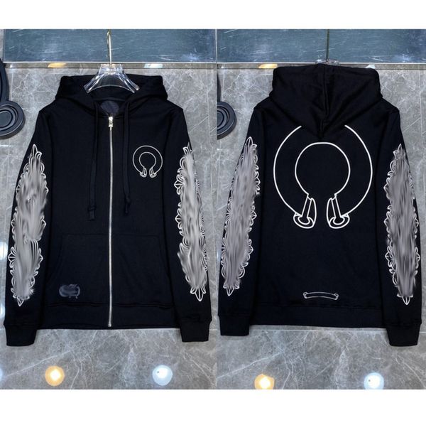 classic brand mens hoodies designer fashion ch sweatshirts horseshoe cross print jacket women casual quality luxury pullover hooded loose h, Black
classic brand mens hoodies designer fashion ch sweatshirts horseshoe cross print jacket women casual quality luxury pullover hooded loose h, Black