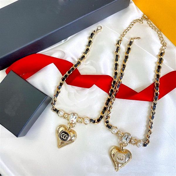 new love heart pendant retro necklaces wearing leather rope women's lambskin rope austrian crystal metal necklace2652, Silver
new love heart pendant retro necklaces wearing leather rope women's lambskin rope austrian crystal metal necklace2652, Silver