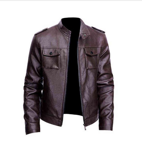 mens faux leather jacket men's black motorcycle jackets jaqueta de couro masculina outwear male pu leather jacket coats 5xl t220728
mens faux leather jacket men's black motorcycle jackets jaqueta de couro masculina outwear male pu leather jacket coats 5xl t220728