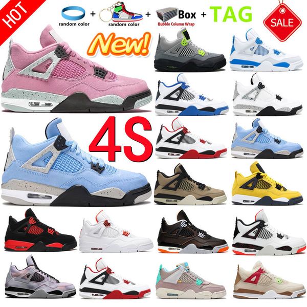 big size 2022 4s iv 4 men women basketball shoes soft pink fire red university blue black cat sail white cement purple taupe hyper royal gam
big size 2022 4s iv 4 men women basketball shoes soft pink fire red university blue black cat sail white cement purple taupe hyper royal gam