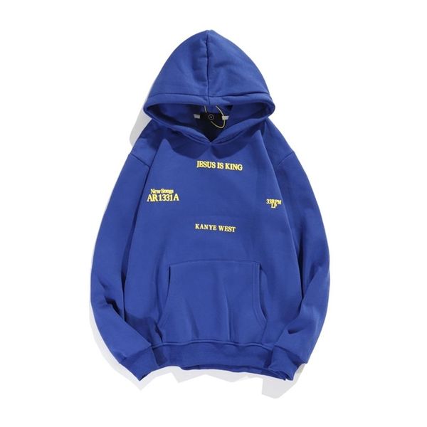 men's t-shirts west jesus is king stranger things hoodies men and women fleece oversize pullover streetwear sweatshirt las4248j, White;black
men's t-shirts west jesus is king stranger things hoodies men and women fleece oversize pullover streetwear sweatshirt las4248j, White;black