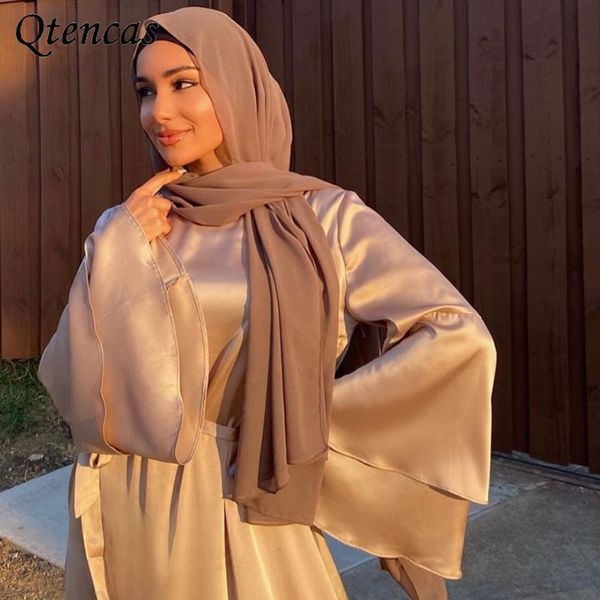 ramadan eid satin hijab dress dubai abaya turkey summer flare sleeve muslim fashion maxi dresses for women islam clothing kaftan, Red
ramadan eid satin hijab dress dubai abaya turkey summer flare sleeve muslim fashion maxi dresses for women islam clothing kaftan, Red