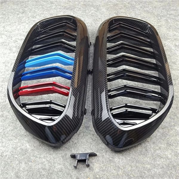 new look grille grill front kidney glossy 2 line double slat for bmw 5 series g30 g38 20 18+ glossy black car styling
new look grille grill front kidney glossy 2 line double slat for bmw 5 series g30 g38 20 18+ glossy black car styling