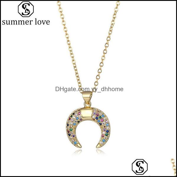pendant necklaces pendants jewelry crescent moon necklace vintage colorf cubic zirconia gold for women 18k dhcfl, Silver
pendant necklaces pendants jewelry crescent moon necklace vintage colorf cubic zirconia gold for women 18k dhcfl, Silver
