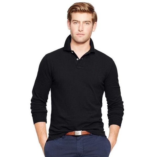 2018 big small horse crocodile new high-quality cotton men's fashion loose men's casual polo shirt long sleeve plus size lapel shi, White;black
2018 big small horse crocodile new high-quality cotton men's fashion loose men's casual polo shirt long sleeve plus size lapel shi, White;black