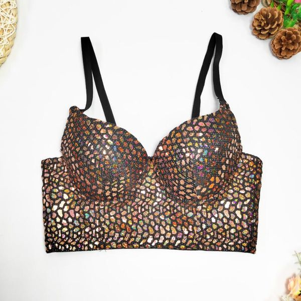 2022 fashion corsets women's french fishbone bra sling night club sequins party cropped femme tank w253, Red;black
2022 fashion corsets women's french fishbone bra sling night club sequins party cropped femme tank w253, Red;black