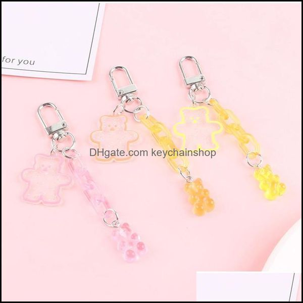 keychains fashion accessories colorf chain bear keychain women girl gummy handbag keyring cute airpods pendant charms key chains giftskeycha, Silver
keychains fashion accessories colorf chain bear keychain women girl gummy handbag keyring cute airpods pendant charms key chains giftskeycha, Silver