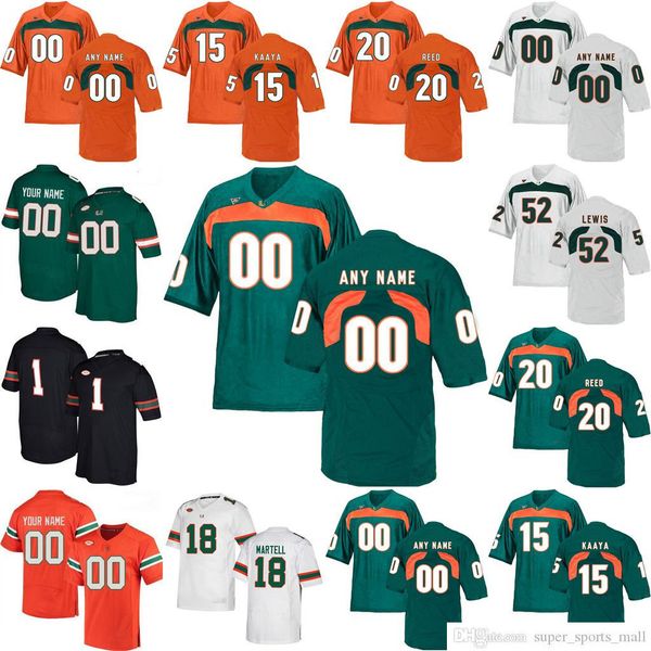 ncaa miami hurricanes college football jerseys mens 15 brad kaaya jersey ed reed ray lewis sean taylor andre johnson custom stitched shirt, Black
ncaa miami hurricanes college football jerseys mens 15 brad kaaya jersey ed reed ray lewis sean taylor andre johnson custom stitched shirt, Black