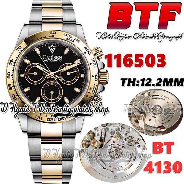 btf better factory bt116503 mens watch cal.4130 sa4130 chronograph automatic th 12.2mm two tone yellow gold black dial 904l oystersteel brac, Slivery;brown
btf better factory bt116503 mens watch cal.4130 sa4130 chronograph automatic th 12.2mm two tone yellow gold black dial 904l oystersteel brac, Slivery;brown