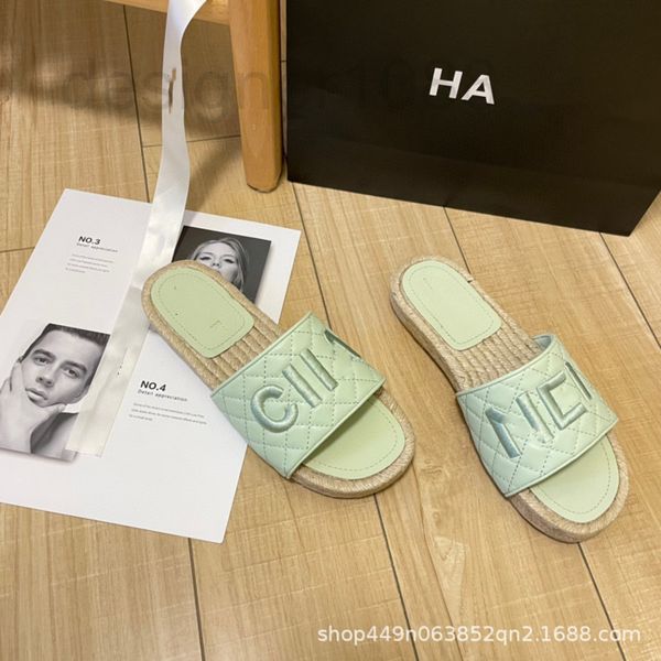 sandals designer xiaoxiangjia fisherman's line slippers new grass bottom letter embroidered women's shoes in spring and summer 202, Black
sandals designer xiaoxiangjia fisherman's line slippers new grass bottom letter embroidered women's shoes in spring and summer 202, Black