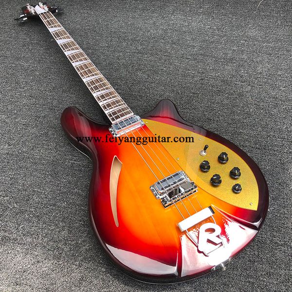 high-quality specials rickon 4005 bass red paint 4-string electric bass basswood body maple neck half empty core guitar gold guard postage
high-quality specials rickon 4005 bass red paint 4-string electric bass basswood body maple neck half empty core guitar gold guard postage