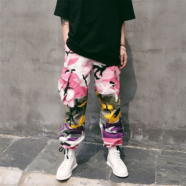 camo cargo pants mens fashion baggy tactical trouser hip hop casual cotton multi pockets camouflage military pants 201130, Black
camo cargo pants mens fashion baggy tactical trouser hip hop casual cotton multi pockets camouflage military pants 201130, Black
