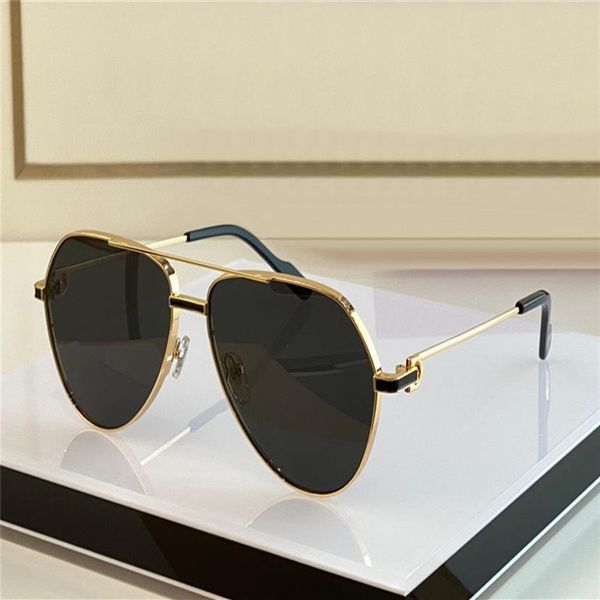 new fashion sunglasses 0334 pilot frame k gold frame popular and simple style versatile outdoor uv400 protection glasses338l, White;black
new fashion sunglasses 0334 pilot frame k gold frame popular and simple style versatile outdoor uv400 protection glasses338l, White;black