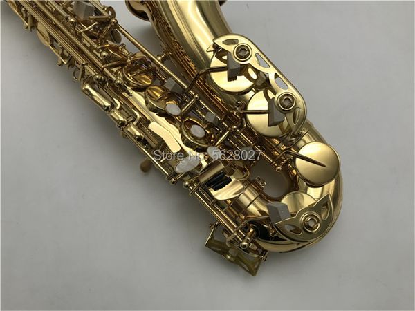 alto eb golden sax flat musical instruments professional saxophone mouthpiece and case#42
alto eb golden sax flat musical instruments professional saxophone mouthpiece and case#42