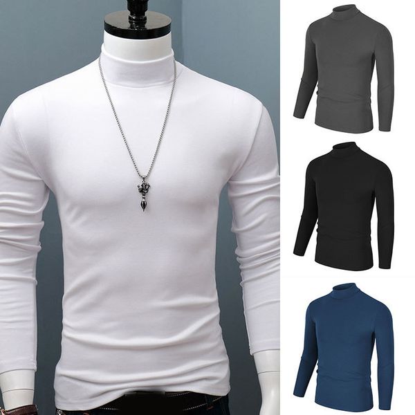 turtle neck for men bottoming t shirt long sleeve sweater t shirt soft winter warm fashion boho suter 220714, White;black
turtle neck for men bottoming t shirt long sleeve sweater t shirt soft winter warm fashion boho suter 220714, White;black