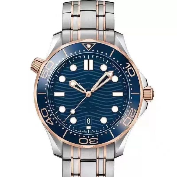 2022 new 007 mens automatic mechanical watch 43mm ceramic stainless steel movement business fashion waterproof watch aaa diving folding buck, Slivery;brown
2022 new 007 mens automatic mechanical watch 43mm ceramic stainless steel movement business fashion waterproof watch aaa diving folding buck, Slivery;brown