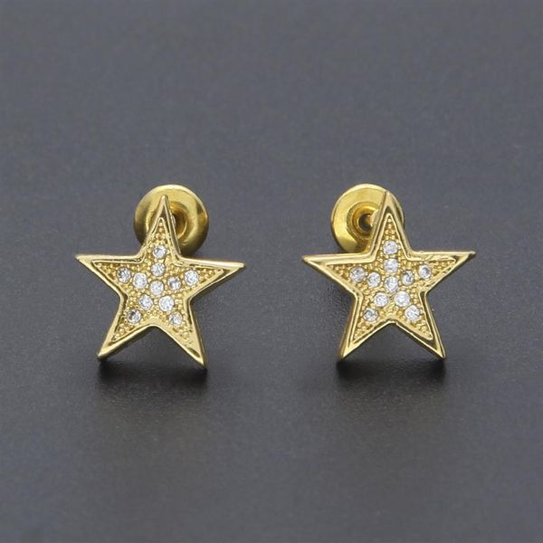mens hip hop stud earrings jewelry fashion gold silver five-pointed star earring for men256f, Golden;silver
mens hip hop stud earrings jewelry fashion gold silver five-pointed star earring for men256f, Golden;silver