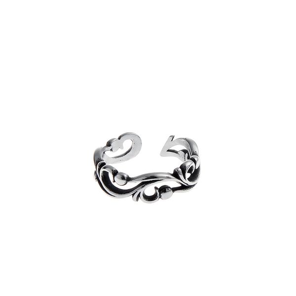 carved hollow vintage ring men's textured shaped antique silver couple frosty versatile fashion jewelry accessories
carved hollow vintage ring men's textured shaped antique silver couple frosty versatile fashion jewelry accessories