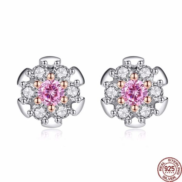 real 925 sterling silver pink zircon stud flower earrings for women girls sterling-silver-jewelry white & gold plated, Golden;silver
real 925 sterling silver pink zircon stud flower earrings for women girls sterling-silver-jewelry white & gold plated, Golden;silver