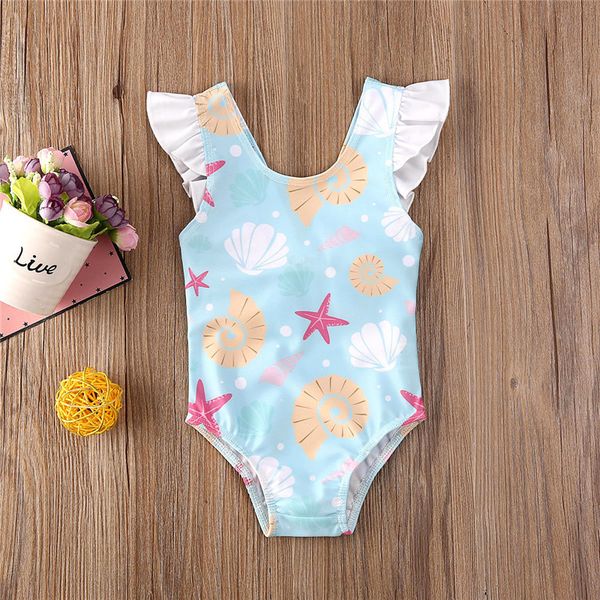 0 36 months born baby kid girls swimsuit bow ruffles shell starfish print swimwear for summer girl bathing suit 220530, Blue
0 36 months born baby kid girls swimsuit bow ruffles shell starfish print swimwear for summer girl bathing suit 220530, Blue