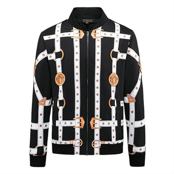 2022designer men's jacket red lettered printing zipper long-sleeved hoodies windproof and water proof male's business casual coat, Black;brown
2022designer men's jacket red lettered printing zipper long-sleeved hoodies windproof and water proof male's business casual coat, Black;brown