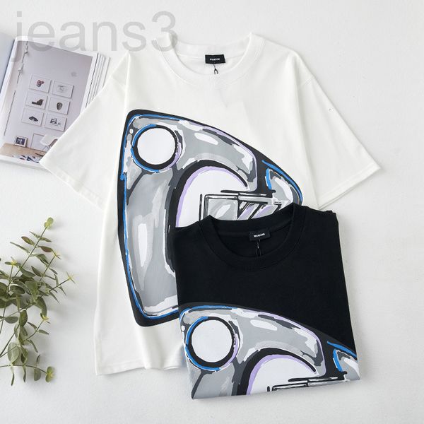 women's t-shirt designer chaopai we11 summer abstract lock print men's and women's couple loose round neck weldone short slee, White
women's t-shirt designer chaopai we11 summer abstract lock print men's and women's couple loose round neck weldone short slee, White