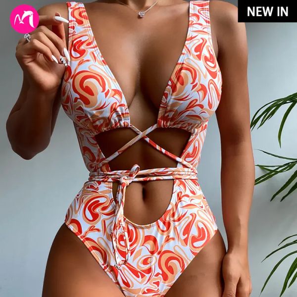2022 swimsuit women's models print straps tight durable one-piece swimsuit now, White;black
2022 swimsuit women's models print straps tight durable one-piece swimsuit now, White;black