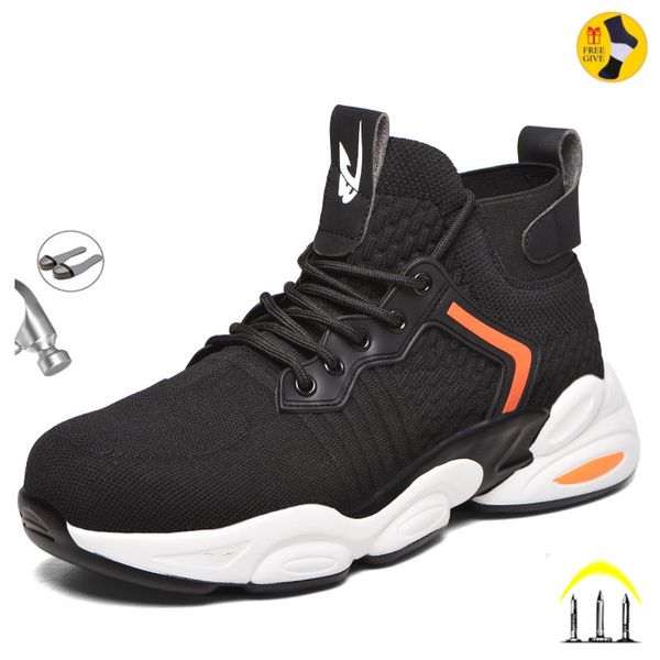 anti-smashing men safety shoes indestructible work shoes puncture-proof work sneakers male steel toe shoes work safety boots, Black;brown
anti-smashing men safety shoes indestructible work shoes puncture-proof work sneakers male steel toe shoes work safety boots, Black;brown