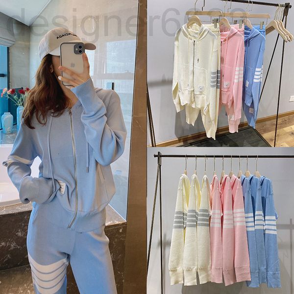 two piece dress designer spring and summer tb color hooded ice silk suit women's leisure fashion two-piece cardigan sweatpants gzy5, White
two piece dress designer spring and summer tb color hooded ice silk suit women's leisure fashion two-piece cardigan sweatpants gzy5, White