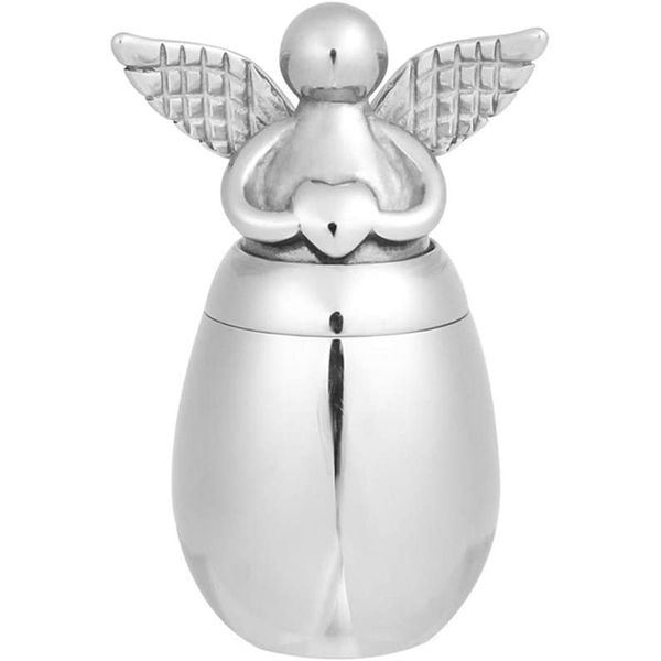 316l stainless steel angel wing pendant urns can open ashes holder cremation urn memorial keepsake jar for men women pets, Silver
316l stainless steel angel wing pendant urns can open ashes holder cremation urn memorial keepsake jar for men women pets, Silver