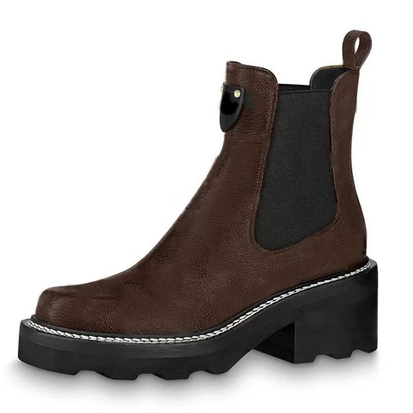 winter ankle boot designer woman booties platform boots prints brown black cowhide leather high rubber outsole womens luxurious shoes
winter ankle boot designer woman booties platform boots prints brown black cowhide leather high rubber outsole womens luxurious shoes