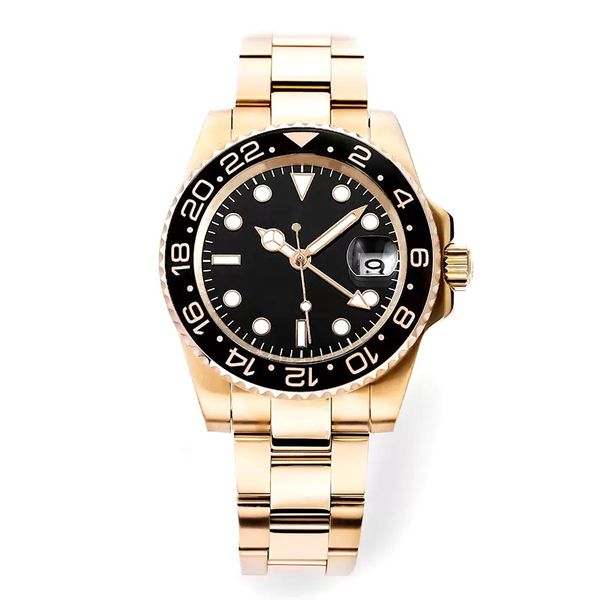 mens rise gold watches datejust 41mm gmt 904l stainless steel blue black ceramic automatic mechanical luxurious designer wristwatches, Slivery;brown
mens rise gold watches datejust 41mm gmt 904l stainless steel blue black ceramic automatic mechanical luxurious designer wristwatches, Slivery;brown