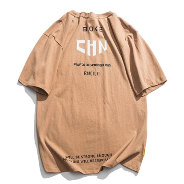 men's summer loose t-shirt printing round neck trendy brand short-sleeved t-shirt trend half-sleeved cx220407, White;black
men's summer loose t-shirt printing round neck trendy brand short-sleeved t-shirt trend half-sleeved cx220407, White;black