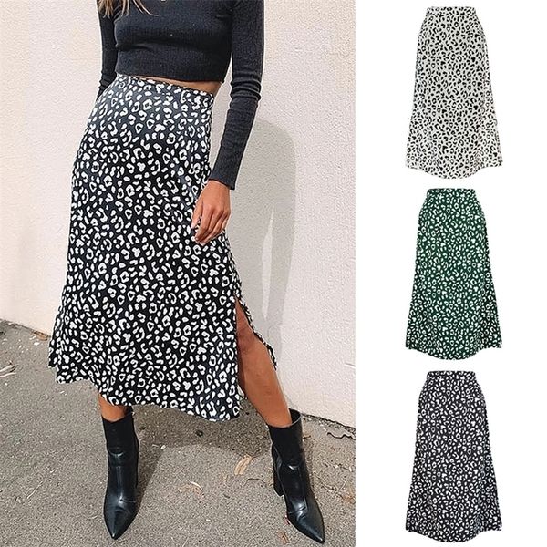 leopard print chiffon split skirt casual fashion long skirts for women spring summer zip elegant female skirt 210306, Black
leopard print chiffon split skirt casual fashion long skirts for women spring summer zip elegant female skirt 210306, Black