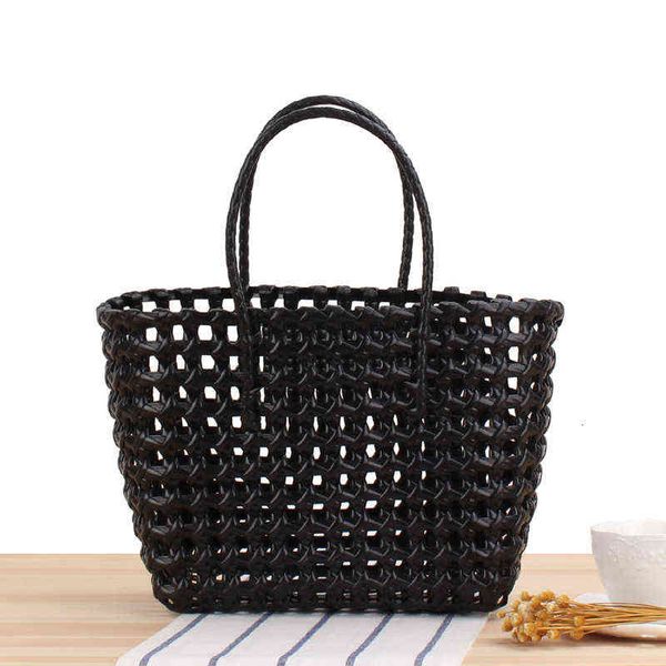 women's pvc candy color woven handbag causal tote bags fashion large capacity vegetable basket plastic hnadle beach
women's pvc candy color woven handbag causal tote bags fashion large capacity vegetable basket plastic hnadle beach