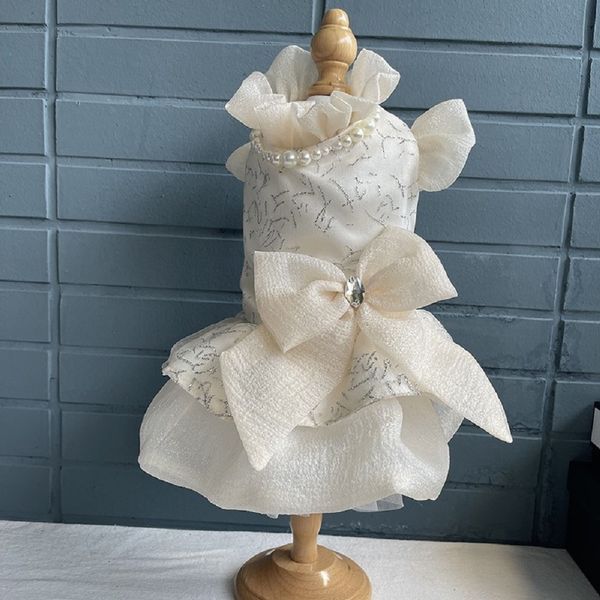 handmade dog apparel clothes pet dress luxury noble champagne tulle skirt pearl collar party holiday birthday costume poodle maltese
handmade dog apparel clothes pet dress luxury noble champagne tulle skirt pearl collar party holiday birthday costume poodle maltese